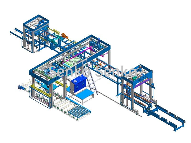Penyusun Bata Servo Penuh/Blok MDJ-Z1200B - Senko
