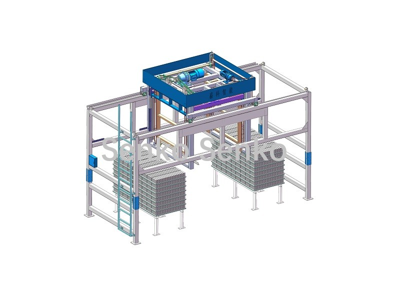 Concrete Block Gantry Palletizer